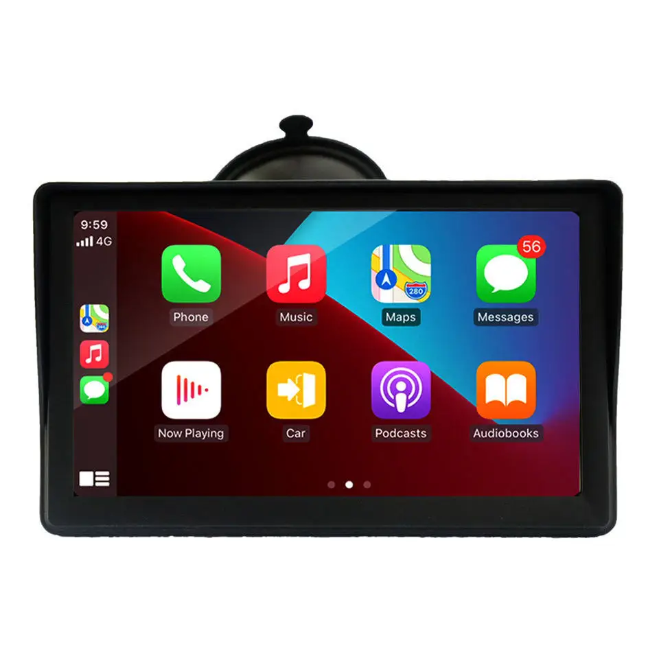 

7-Inch Touch Screen Car Radio Portable Car Stereo Wireless Apple Carplay Android Car with Mirror Link/Map Navigation