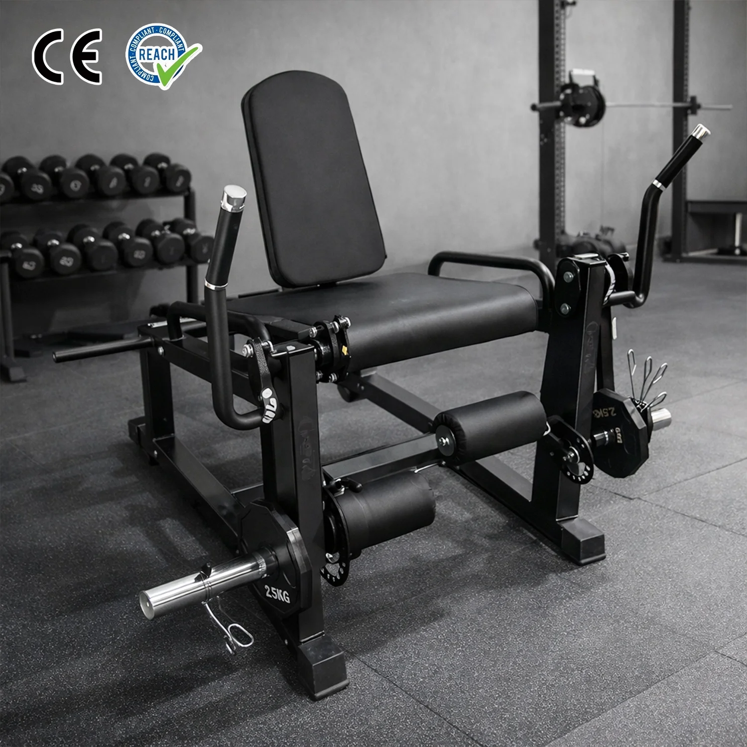 YTYIN VIGFIT Factory 4-in-1 Leg Extension And Curl Machine Adjustable Leg Press Workout Equipment For Home Gym 700 Lbs Capacity