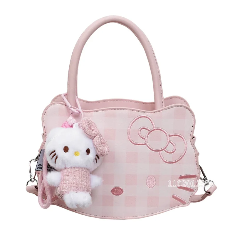 

Hello Kitty New Women's Shoulder Bag 3D Cartoon Women's Shoulder Crossbody Bag Fashion Trend Casual Women's Bag High Quality