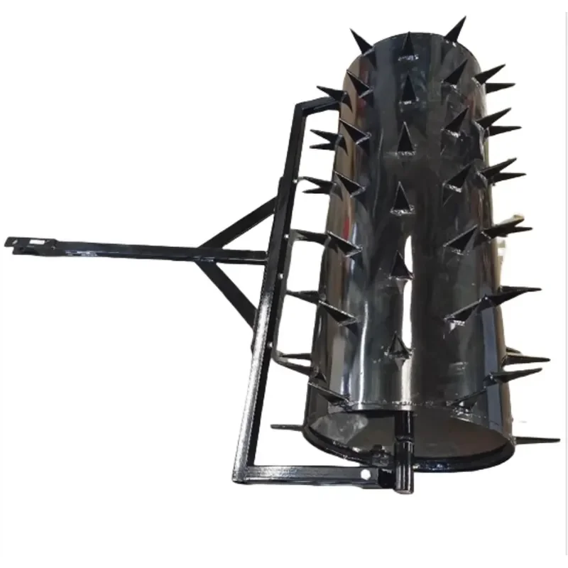 36/48/60 Inch Lawn Aerator Without Wheel ATV Trailed Heavy Rolling Lawn Aerator Garden Yard Rotary Push Lawn Aeration