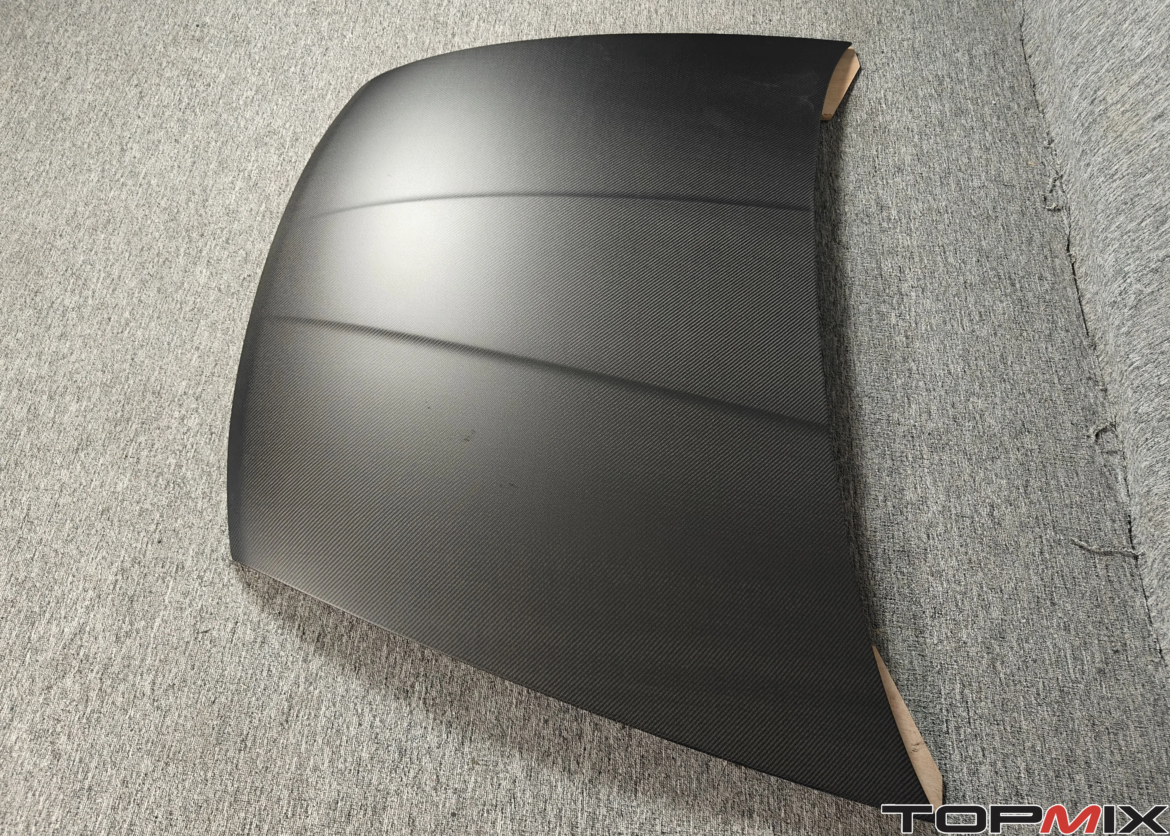 FULL matte carbon fiber hood bonnet fit For HONDA Stream