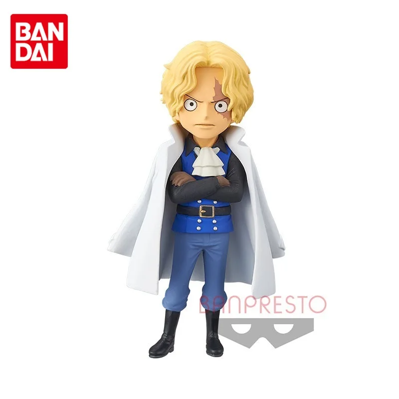 BANDAI WCF One Piece Revolutionary Army 01 Sabo Monkey.D.Dragon Betty Morley Crow Anime Action Figures Toys Kids Gifts