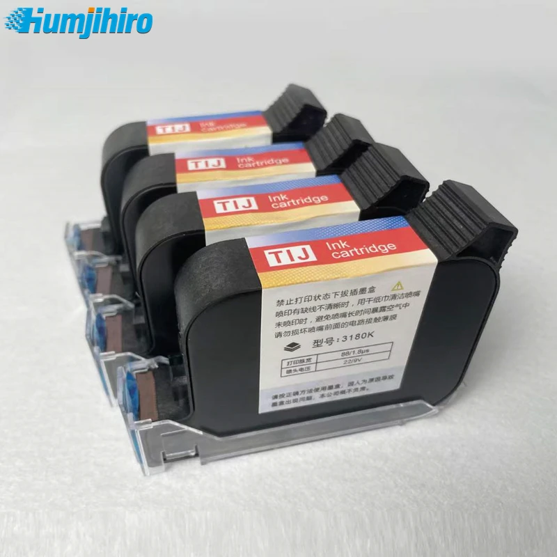 

12.7mm 3180K Ink Cartridges Quick-drying Solvent Ink Cartridge Print Height Handheld Inkjet Printer Ink Cartridge