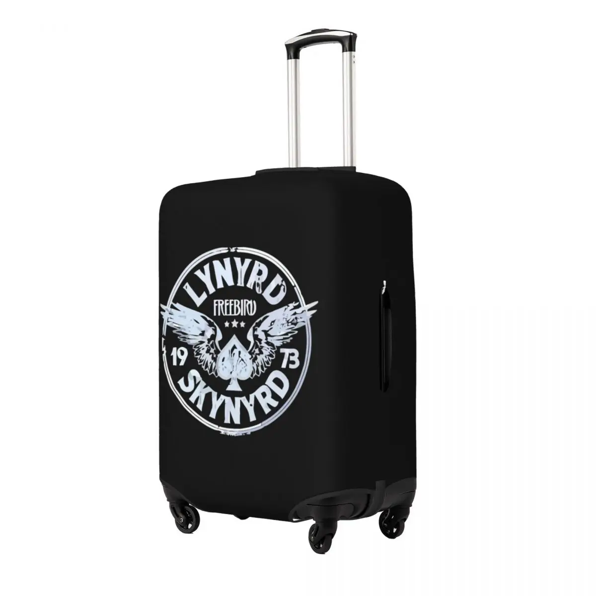 

Free Bird Lynyrd Logo Suitcase Cover Protection Elastic Trip Luggage Protector Covers for 18-32 Inch