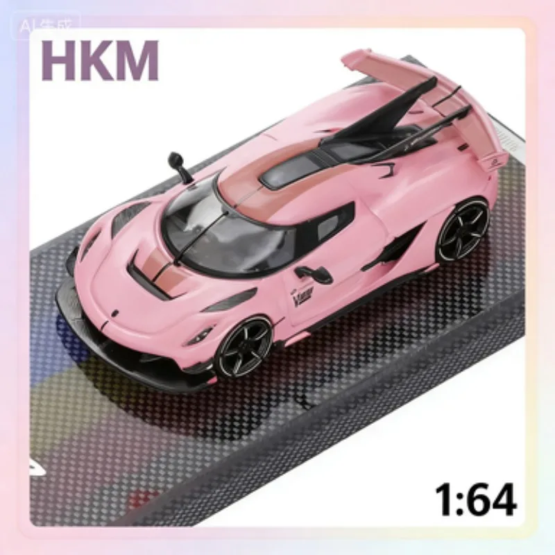 

HKM Premium 1:64 Jesko Absolut Attack, Cast Alloy Model, Boys' Gift, High-end Static Collection Decoration Piece for Adults.