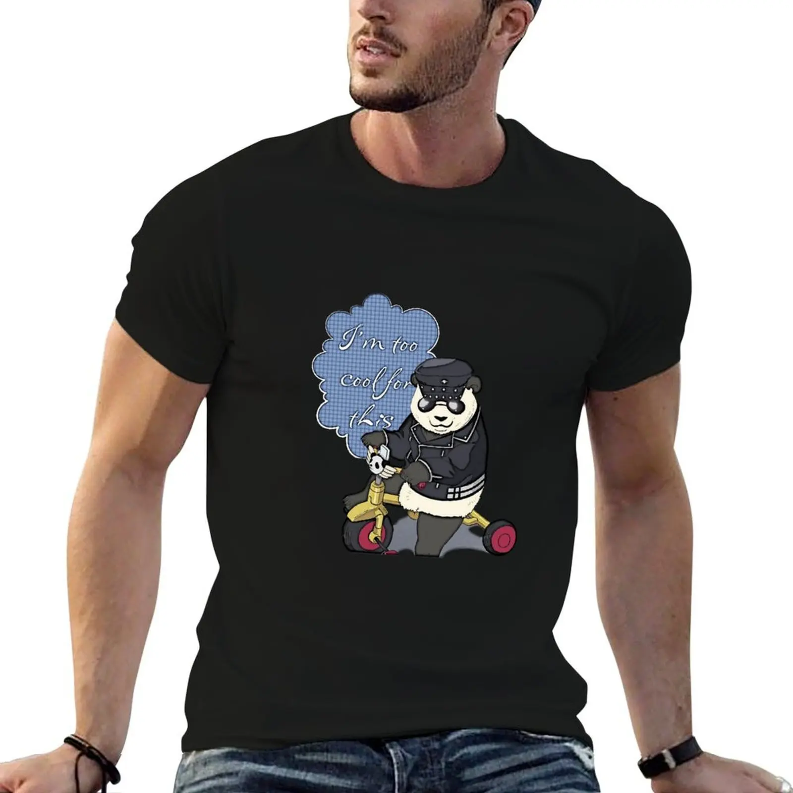 

2 Cool 4 School T-Shirt hippie clothes cute tops anime clothes Men's t-shirt