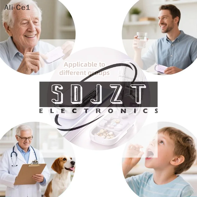 المحمولة 3in1 الطب القاطع قطع دقيق إلى نصف/الثالث/الرباع المخدرات مقسم المنظم اللوحي تقسيم حبوب الفاصل #1