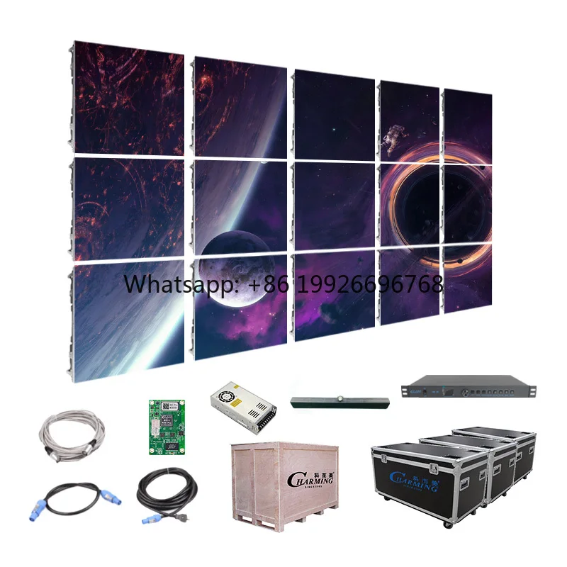 500x500mm P3.91 Outdoor LED Display Cabinet Rental Screen IP65 Waterproof for Stage Concert Events