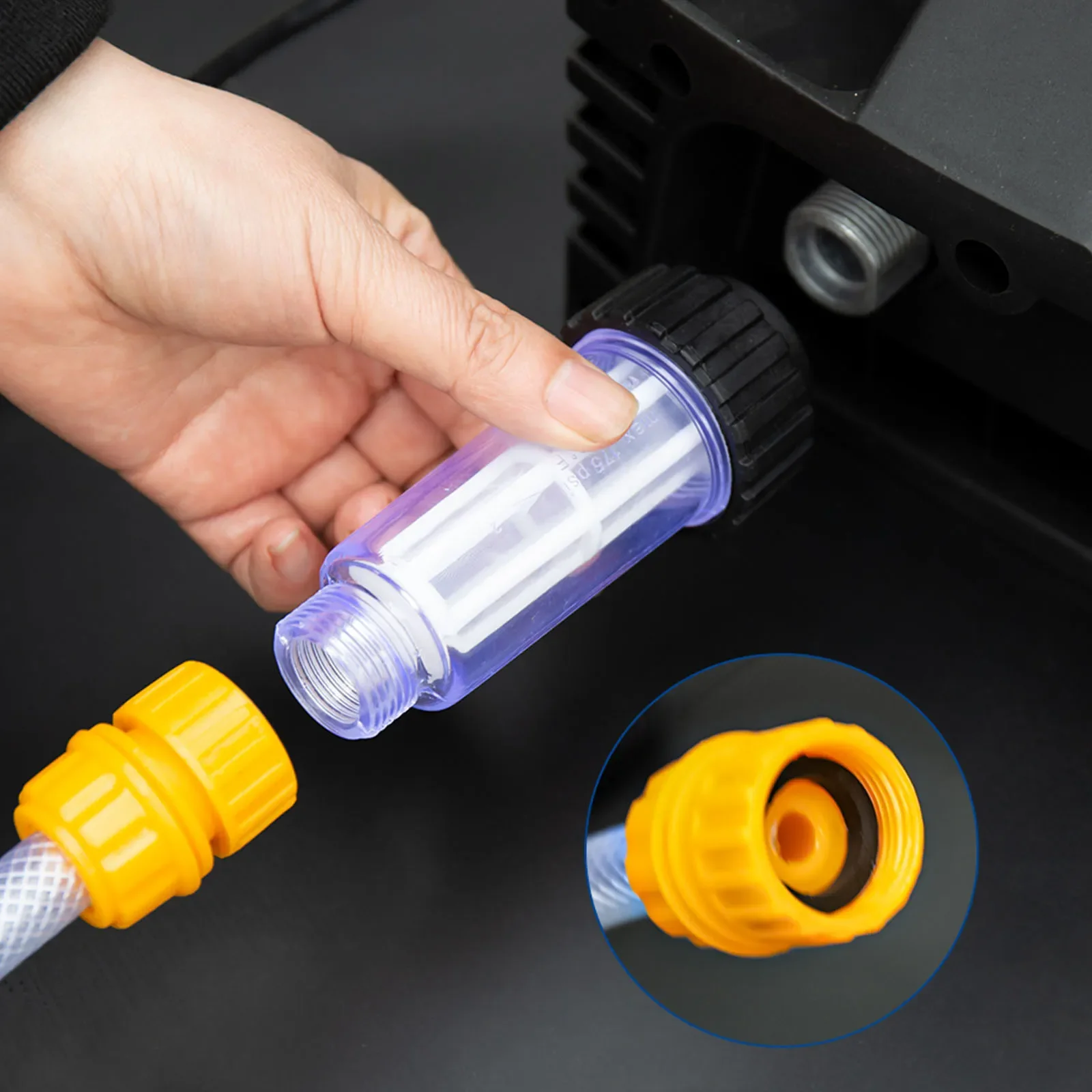 For Kärcher Water Filter Internal Thread Plastic External Thread For Pressure Washer Garden Pump Garden Watering