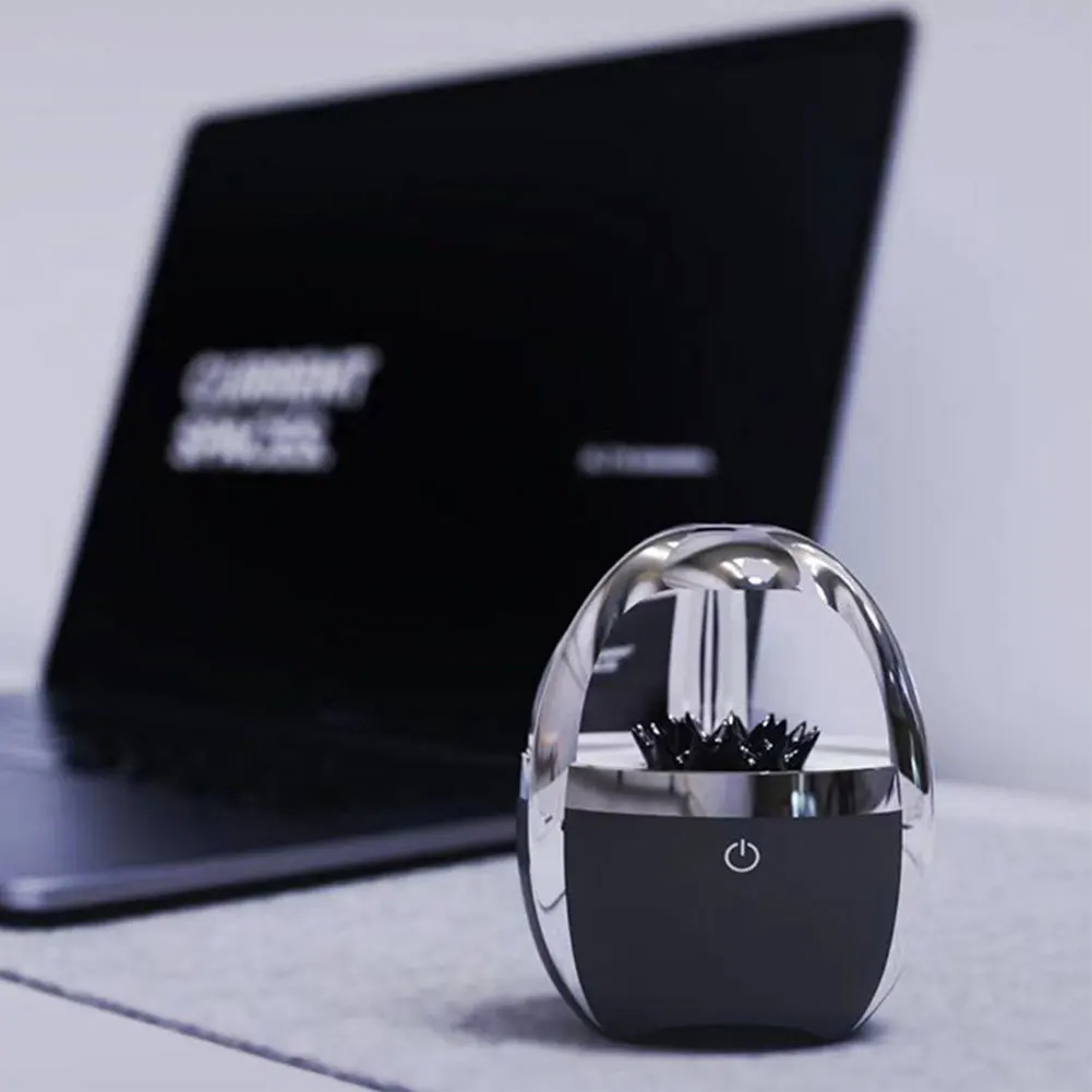 مكبر صوت Ferrofluid 4-Color قابل للتخصيص أضواء الرقص Ferrofluid BT المتكلم للمنزل مكتب ديكور هدايا عيد الميلاد للرجال والنساء