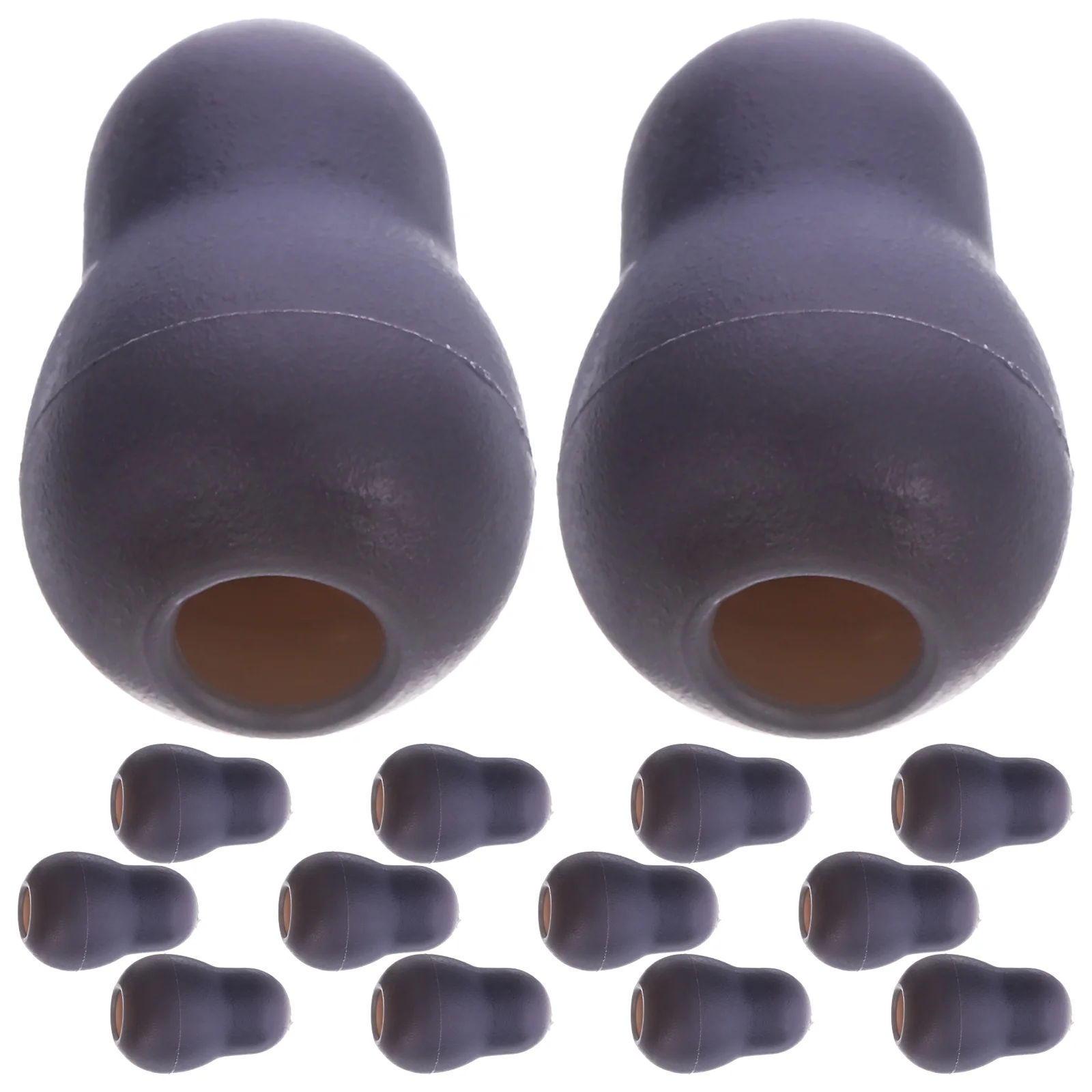10 Pairs Stethoscope Earplugs Earbud For Stethoscopes Accessory Set Replacement Parts Pvc