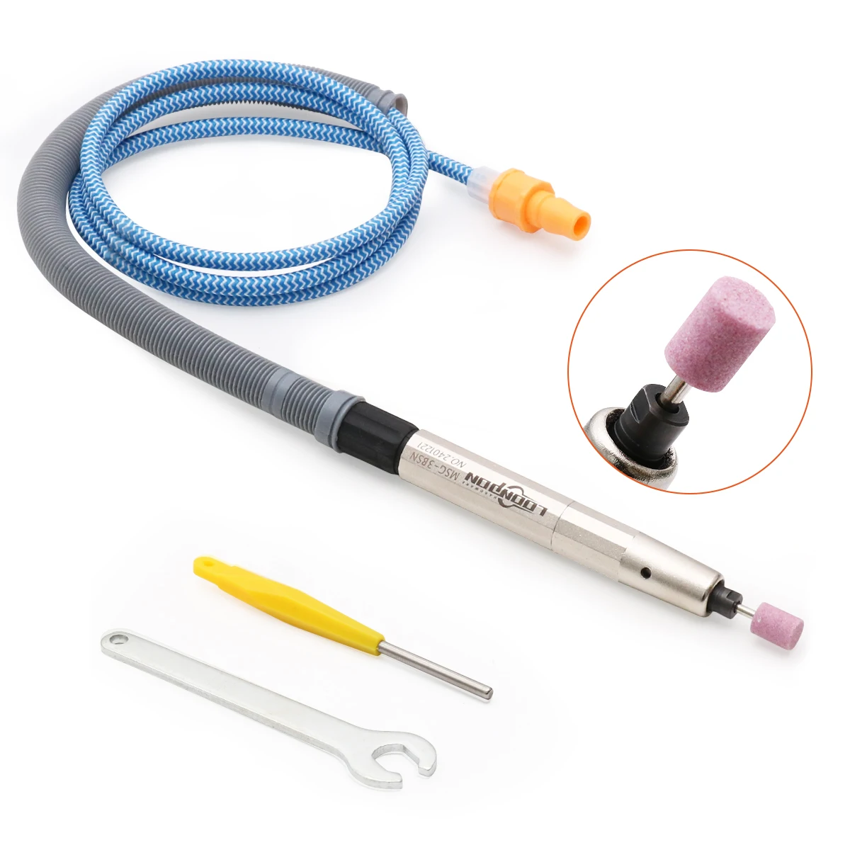 LOONPON High-Speed Air Micro Die Grinder Kits Mini Pencil Polishing Engraving Grinding Cutting Pneumatic Tools