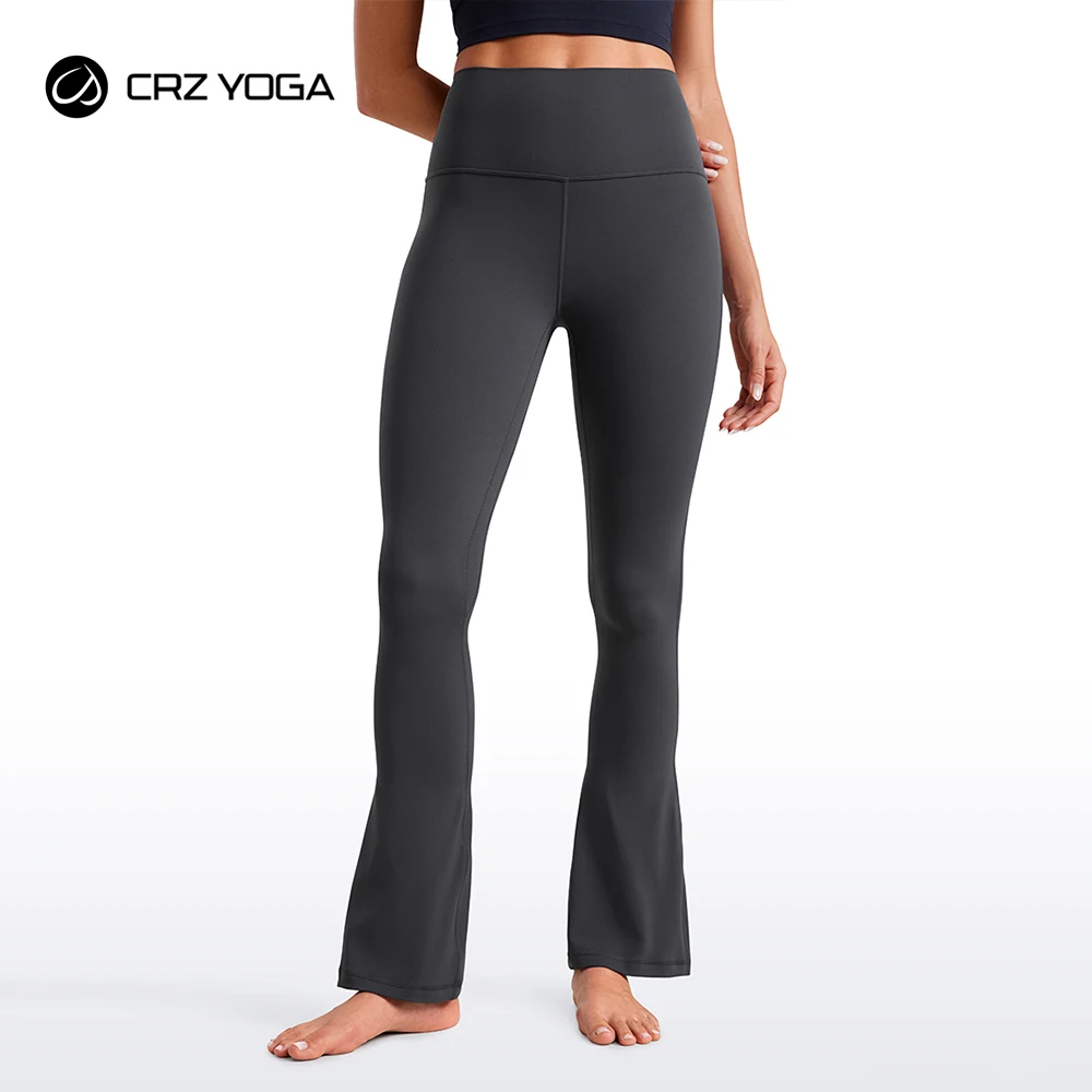 CRZ YOGA Butterluxe High Waist Mini Flared Leggings for Women 30\