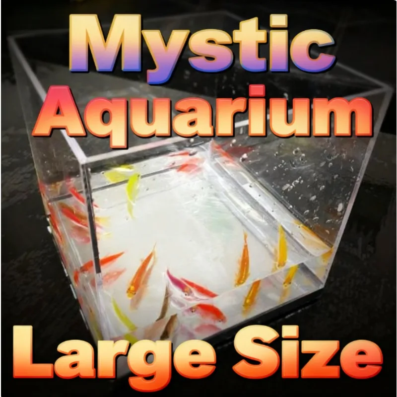Large Size Mystic Aquarium By J.C Magic - Stage Illusion Prop for Party & Voodoo Magic Party Games Magician Tricks Accessory
