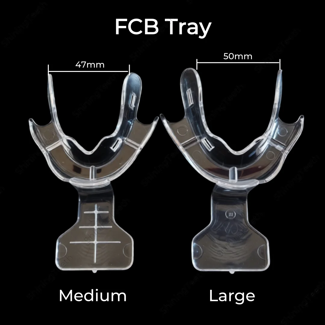

Стоматологические оттискные лотки FCB для нижней челюсти, прозрачные пластиковые лотки для беззубых пациентов