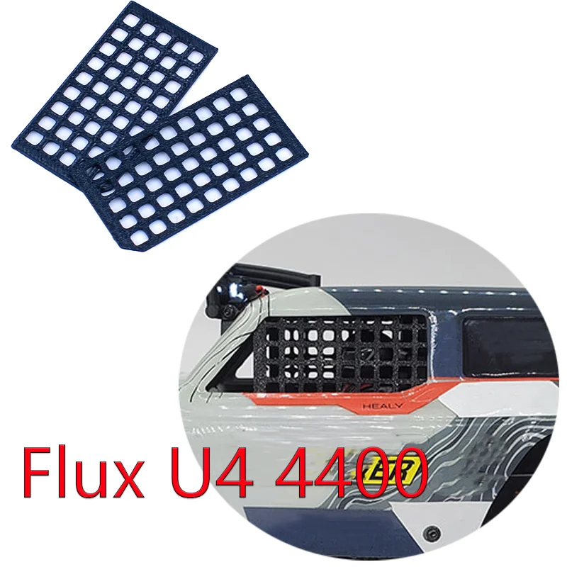 Rede de janela de carro de simulação RC para 1/18 HPI Venture 18 Flux U4 4400 RC modelo de carro de controle remoto