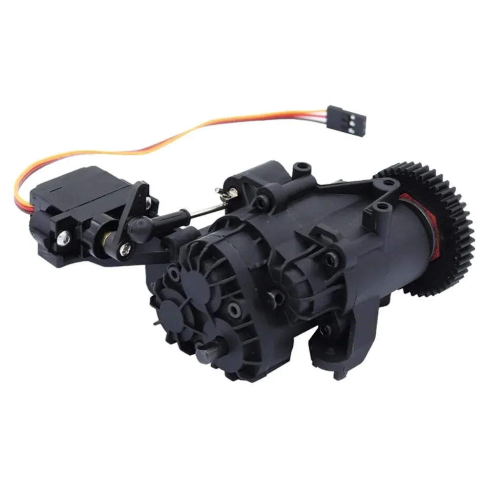 

2 Speed Transmission Gearbox with Internal Gears and Servo for 1/10 RC Crawler TRXS TRX4 TRX6 Upgrade Parts