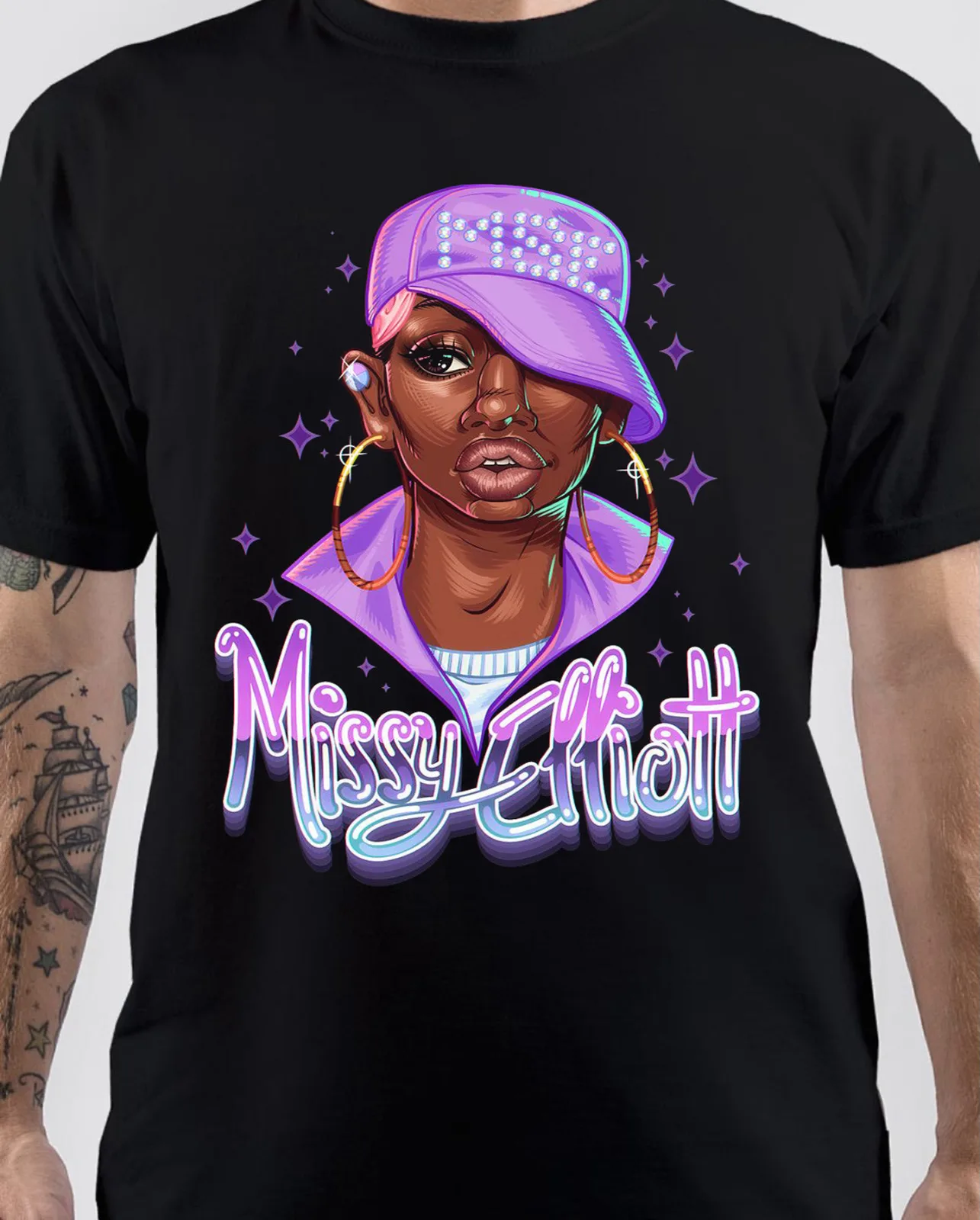 adults shirt Missy Elliott T-shirt short sleeve All sizes black s-5xl 1F184