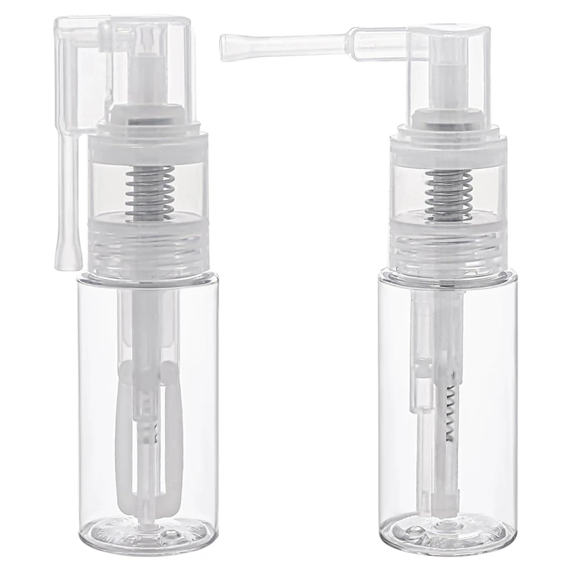 ABWZ-2 Pcs Glitter Duster Sprayer Transparent Craft Glitter Spray-Bottle Empty Multi-Purpose Empty Plastic Spray-Bottle 50Ml