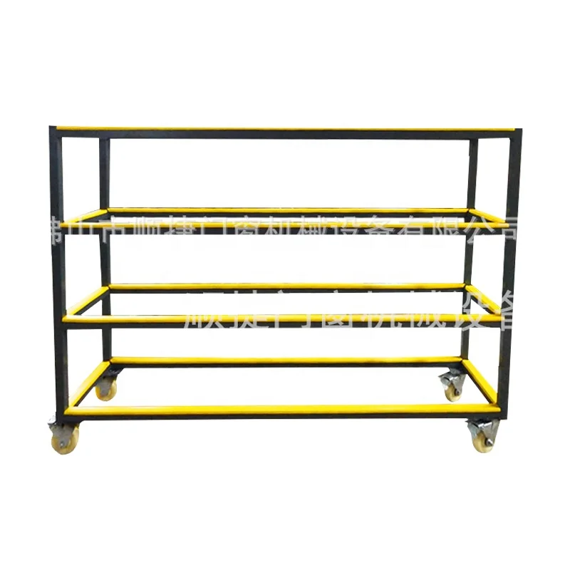 Utility Racks Items Storage Rack Profile Material Garage Shelves Mental Stacking Racks & Shelves With Wheels