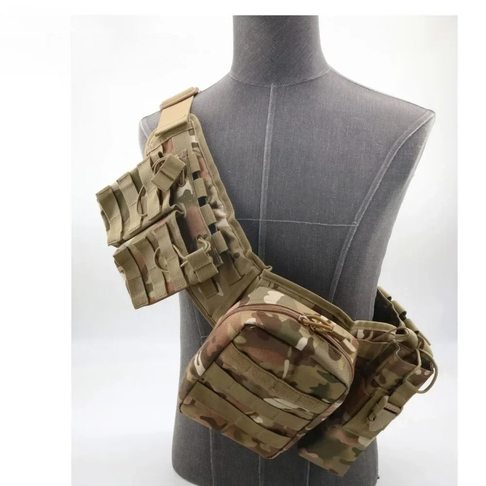 Outdoor Utility Belt Adjustable Multi Pocket Gear Belt for Hiking Camping Training Travel Equipment Organization Daily Use 야외 벨트