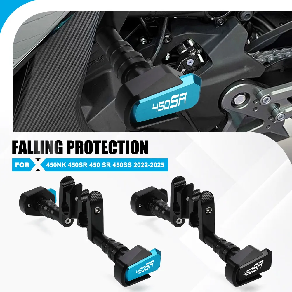 

FOR CFMOTO 450NK 450SR 450 SR 450SS 2022-2025 Motorcycle Falling Protection slider frame sliders Engine Protective Guard cover