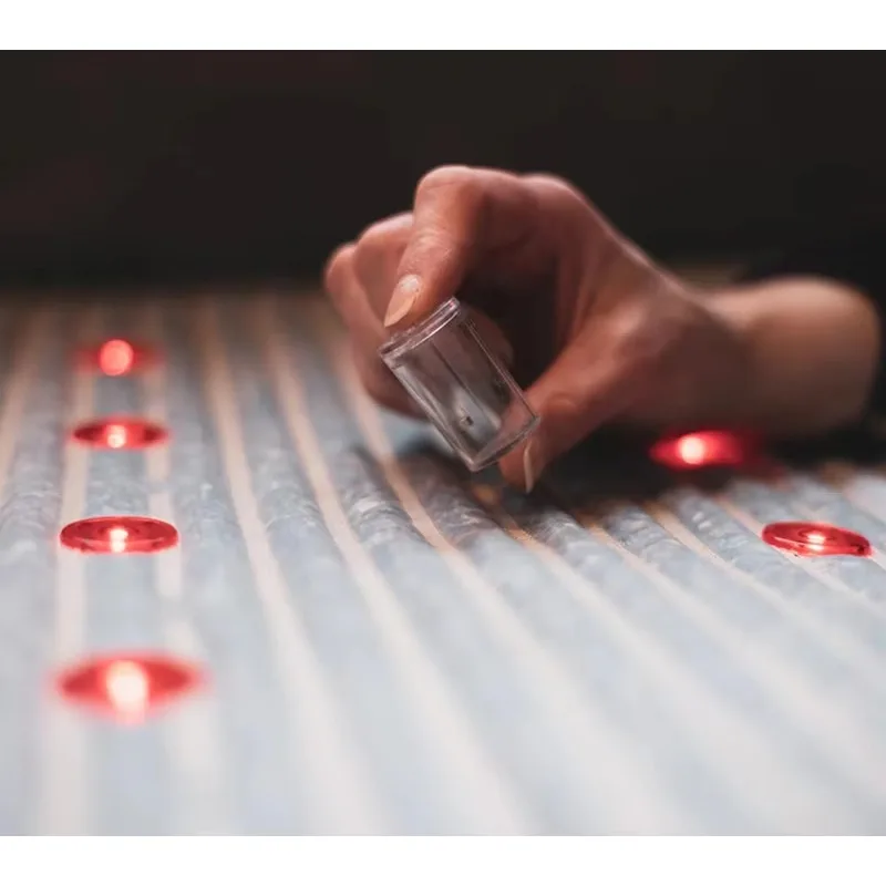50x160cm Natural Amethyst Heating Mat Constant Temperature Crystal Therapy Pad Home Body Warm Heating Mattress