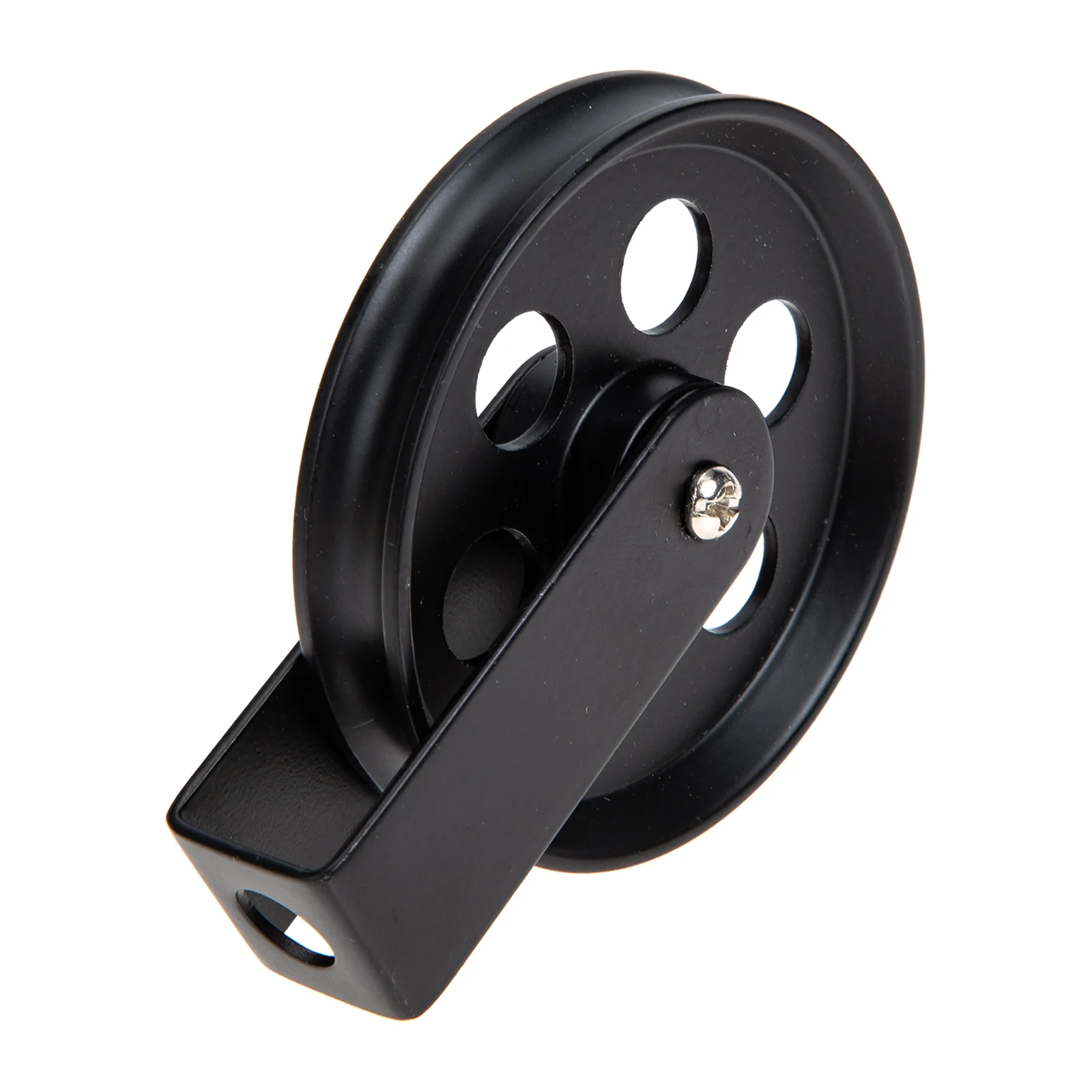 Lighting Accessories Black Ceiling Fan Black Pulley for Wall Lamp Ceiling Wheel Pendant Wrought Iron Miss