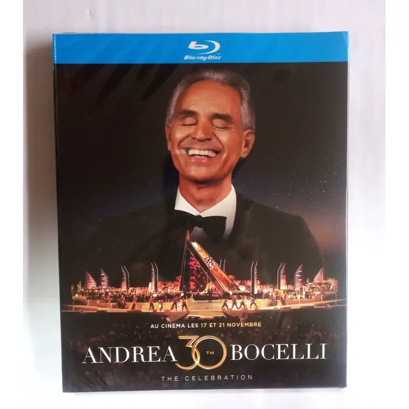 Andrea Bocelli 30 Years of Legend Memorial Concert Blu-ray Disc Dual Disc Brand New