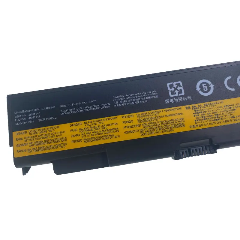Imagem -04 - Dxt-nova Bateria Tt40p para Lenovo Ideapad T440p W540 W541 Lfts L440 L540 45n1148 45n1149 57 +