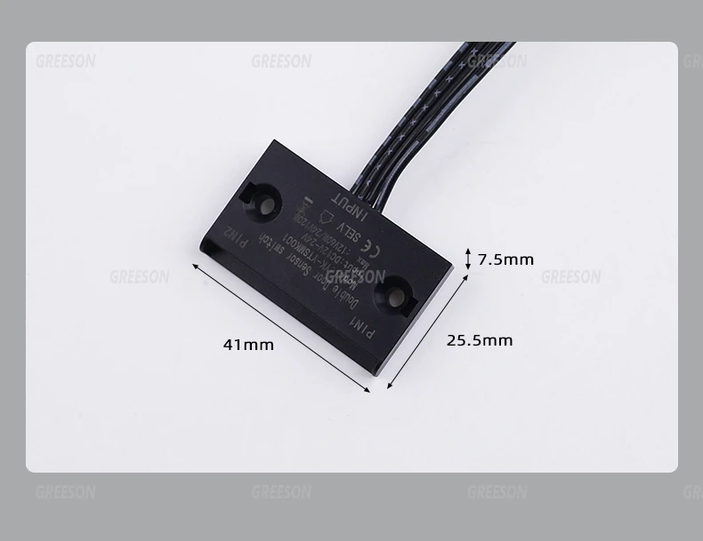 DC12V-24V 5A 60W Infrarot-Näherungssensor Doppeltür-Sensorschalter Geeignet für Schrankbeleuchtung – Detail 5