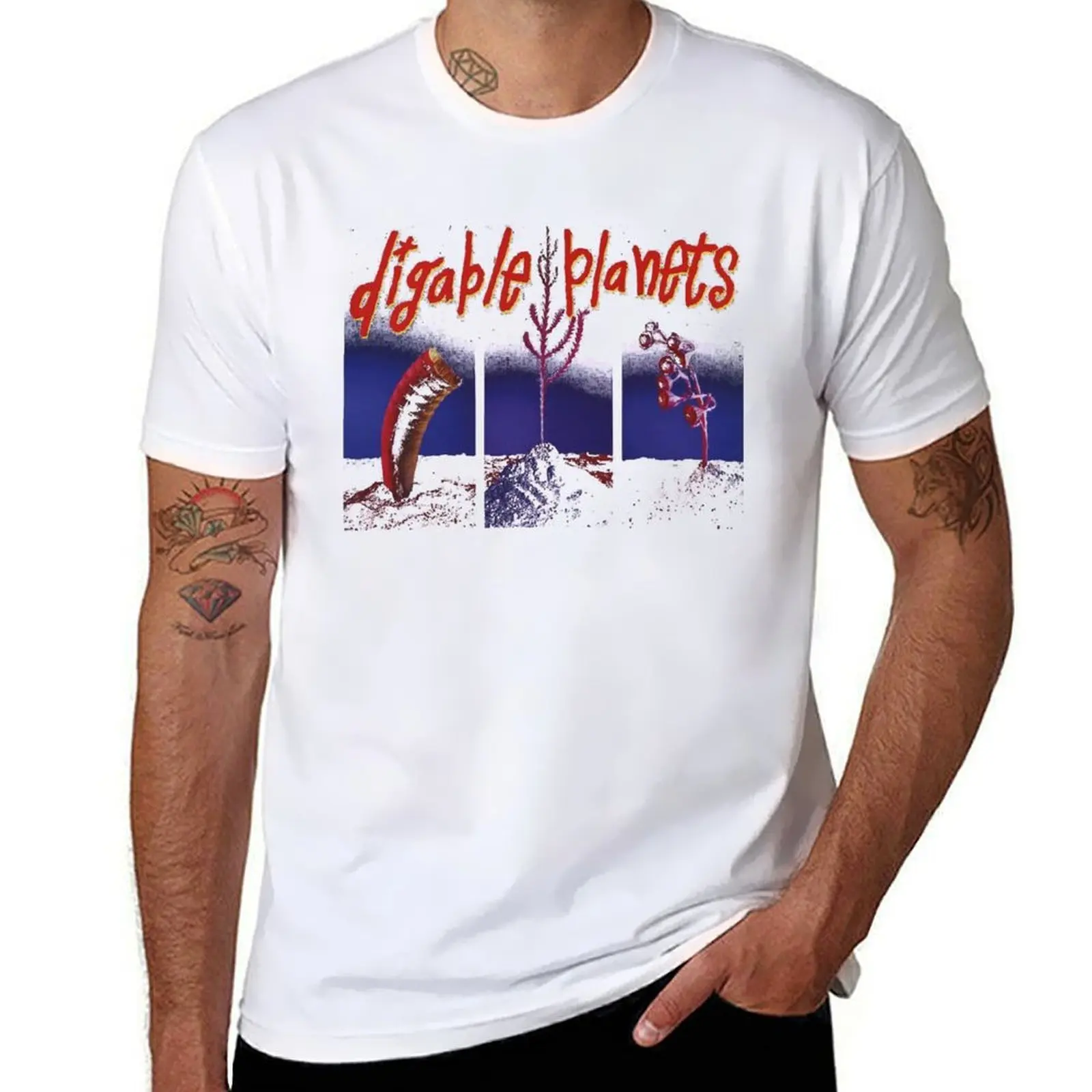 

Version Of Yourself Vintage Poster T-Shirt Festival Casual Short Sleeve