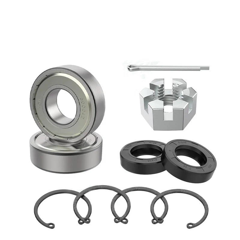 

NEW-For EZGO RXV Golf Cart Spline Axle Shaft Passenger Side Rear With Bearing Seal Repair Kit 620341 614209
