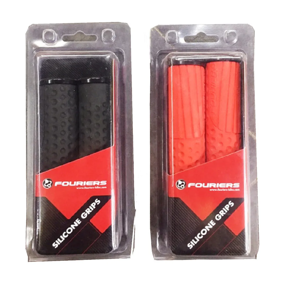 New Silicone Rubber foam Handlebar Grips Bike Girps High Density MTB Components Bicycle Handlebar Cycling Grips Cover