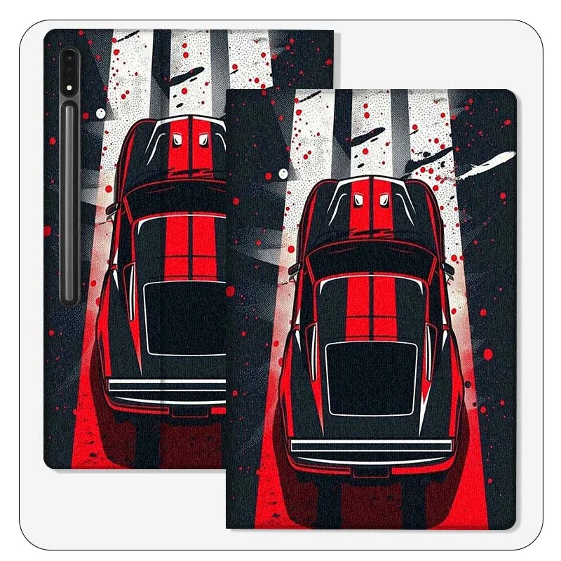 

Car Popular Luxury Cool For Samsung Galaxy Tab S9 S10 S6 S7 S8 FE Plus Lite Inch Foldable Cover Tablet Case