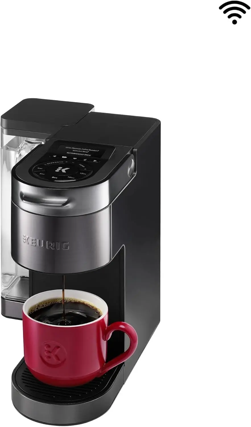 K-Supreme Plus SMART Coffee Maker, Single Serve K-Cup Pod Coffee Brewer, BREWID and MultiStream Technology, 78 Oz