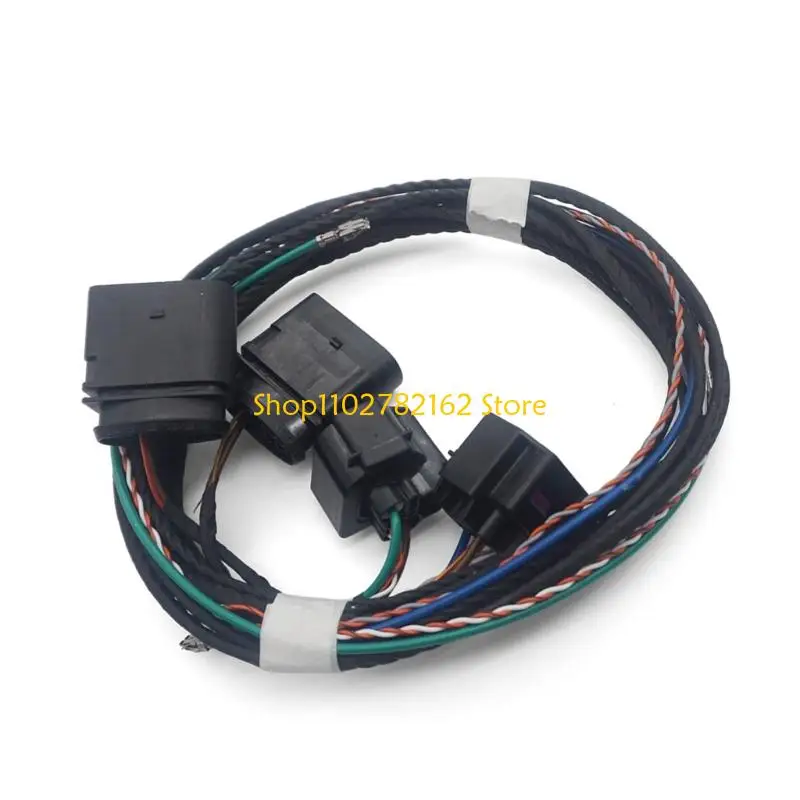 547B LED Headlight Wire Set for B9 with Molded Plugs and Wrapped Cable