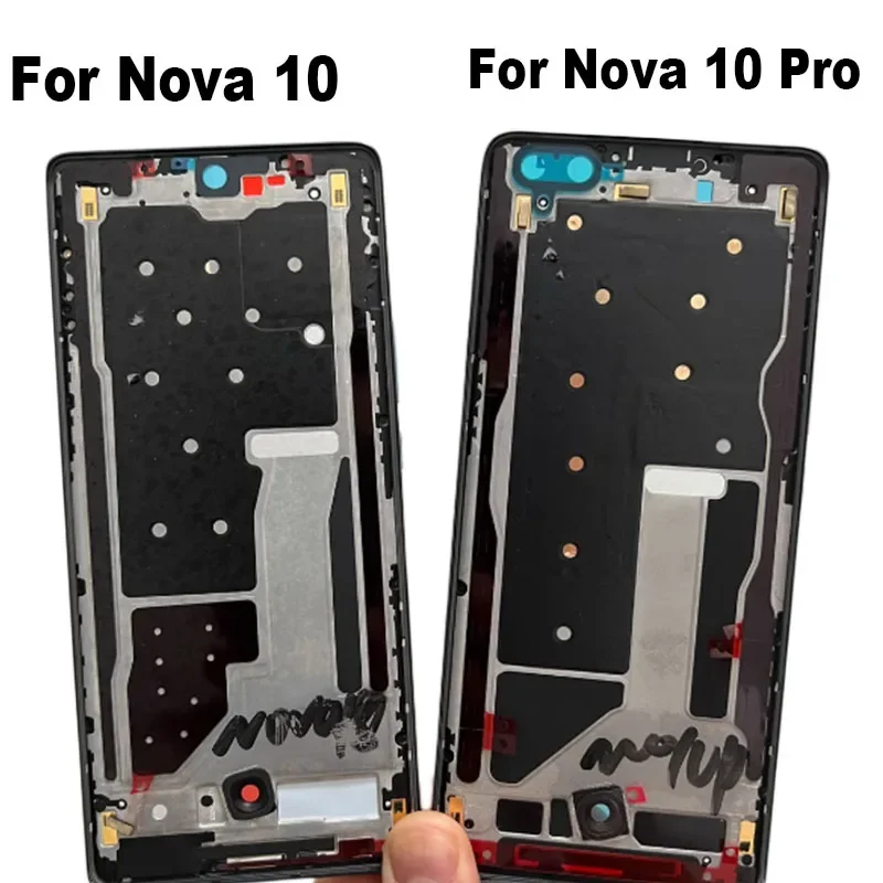 

For Huawei Nova 10 Pro Middle Frame Housing LCD Front Bezel Chassis Faceplate Replacement Repair Parts