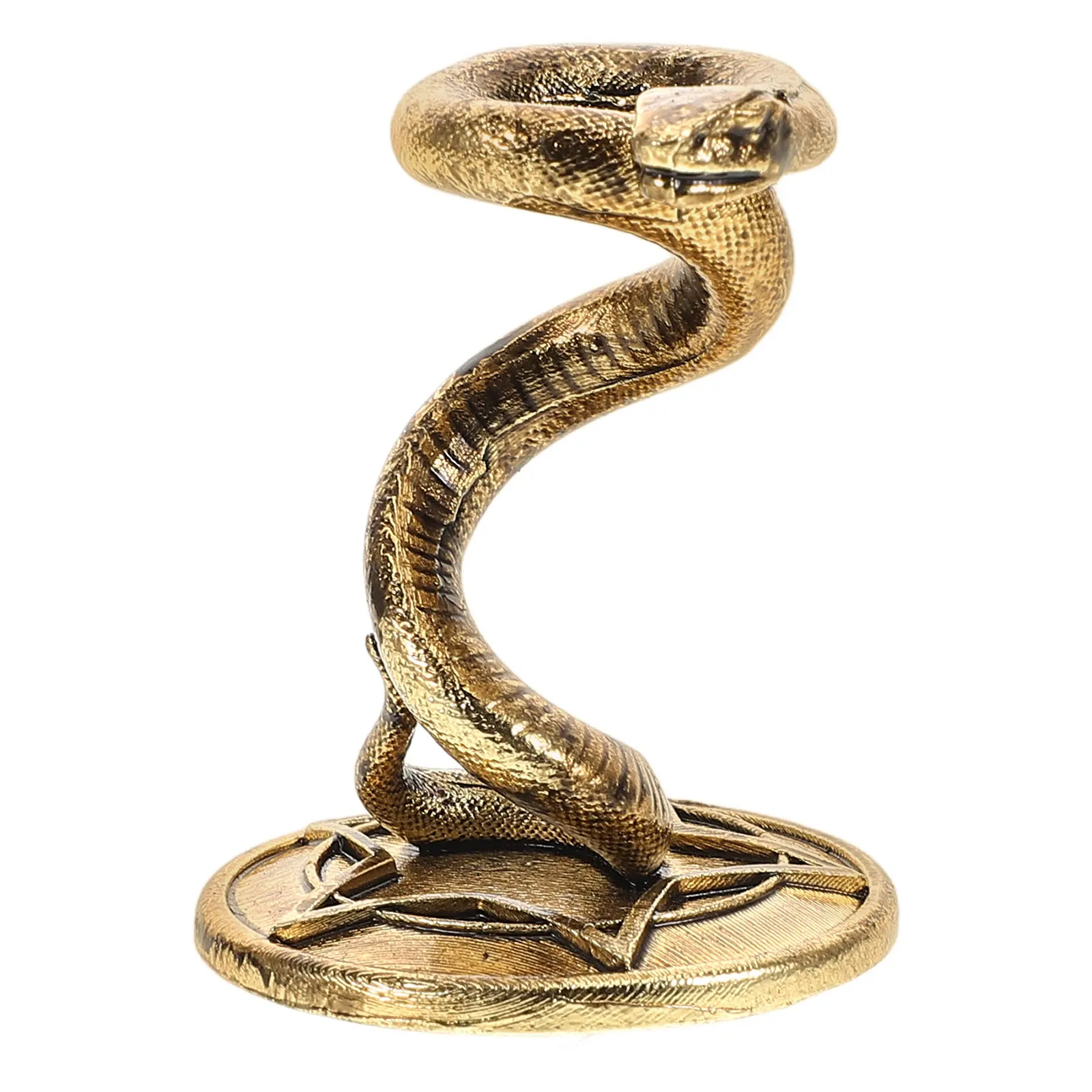 Crystal Ball Stand Metal Snake Shaped Base Khaki Crystal Balls Display Holder Glass Sphere Holder Egg Display Stand Desk