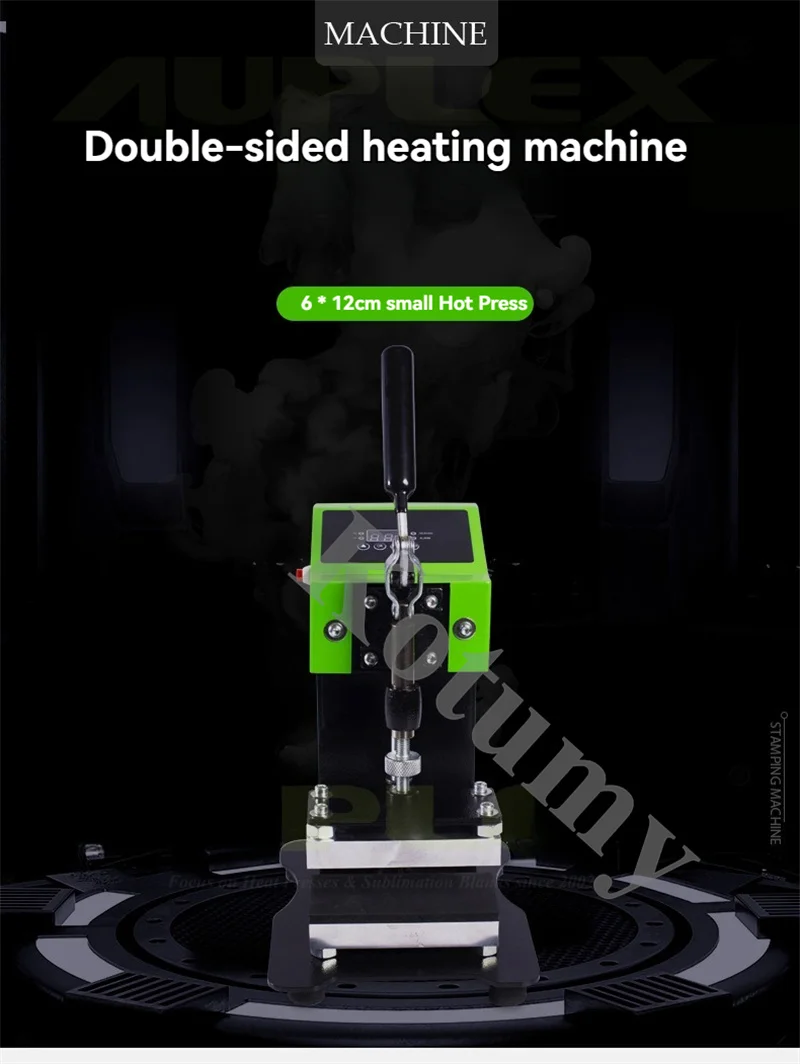 Hot Rosin Press Machine Top And Bottom Heating Dual Plate Heated Transfer Press Portable Rosin Machine