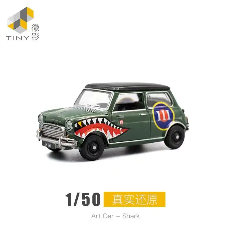 

Крошечный 1:50 Art Car Shark HYP00003 Модель автомобиля из сплава Коллекционная игрушка