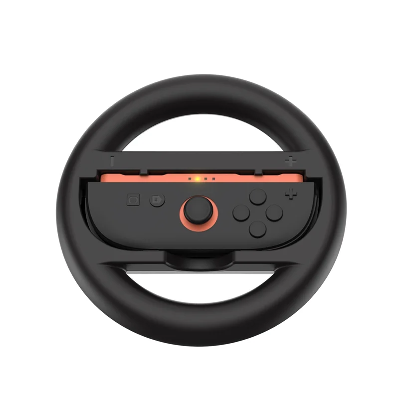 FFYY-2PCS Steering Wheel For Nintendo Switch 2 Joy Con Controller Enhanced Racing Wheel Hand Grip For Mario Kart 8 Deluxe