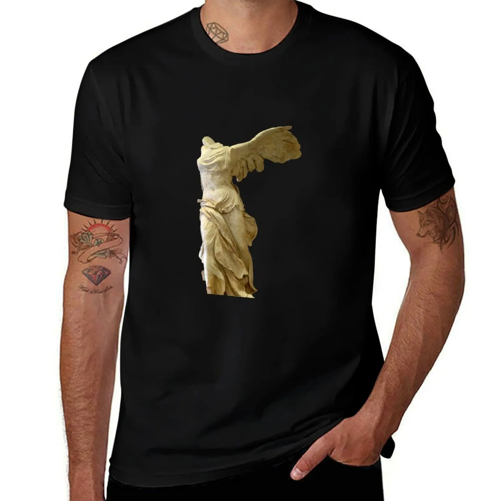 

Winged Victory of Samothrace T-Shirt oversizeds korean fashion quick drying fruit of the loom mens t shirts