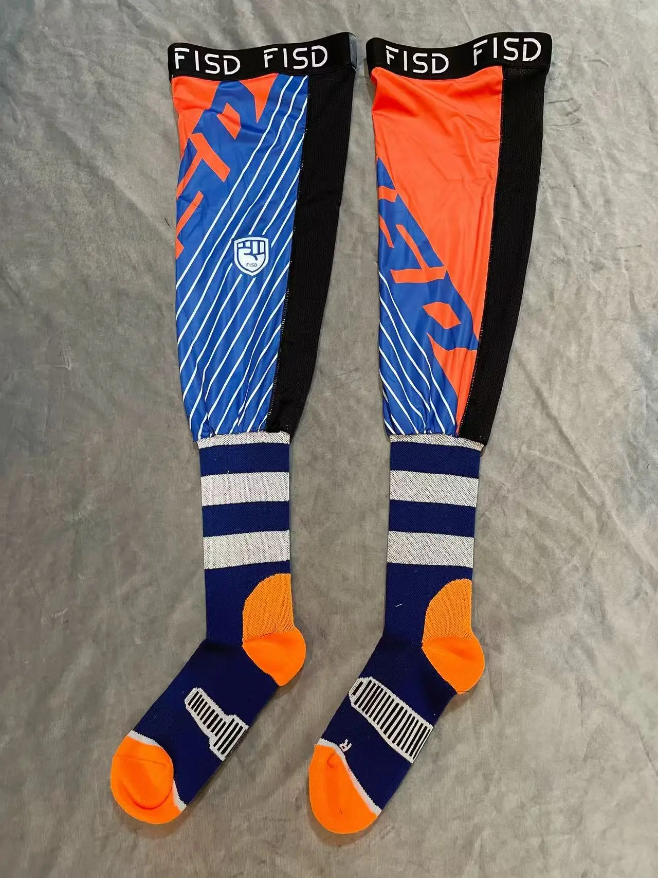 FISD Kompressions-Knieschutz für Motorräder, Enduro-Socken, Rennsocken, MX, MTB, ATV-Schutz, Rutschfester Sport-Knieschutz, E – Detail 20