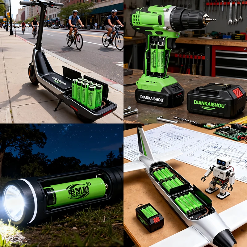 جديد الأصلي 18650 بطاريّة ليثيوم قابلة لإعادة الشحن 3.7 فولت 3400 مللي أمبير 18650 1000 دورة 4.2 فولت 10A لبطاريات تخزين الطاقة مصباح يدوي #2