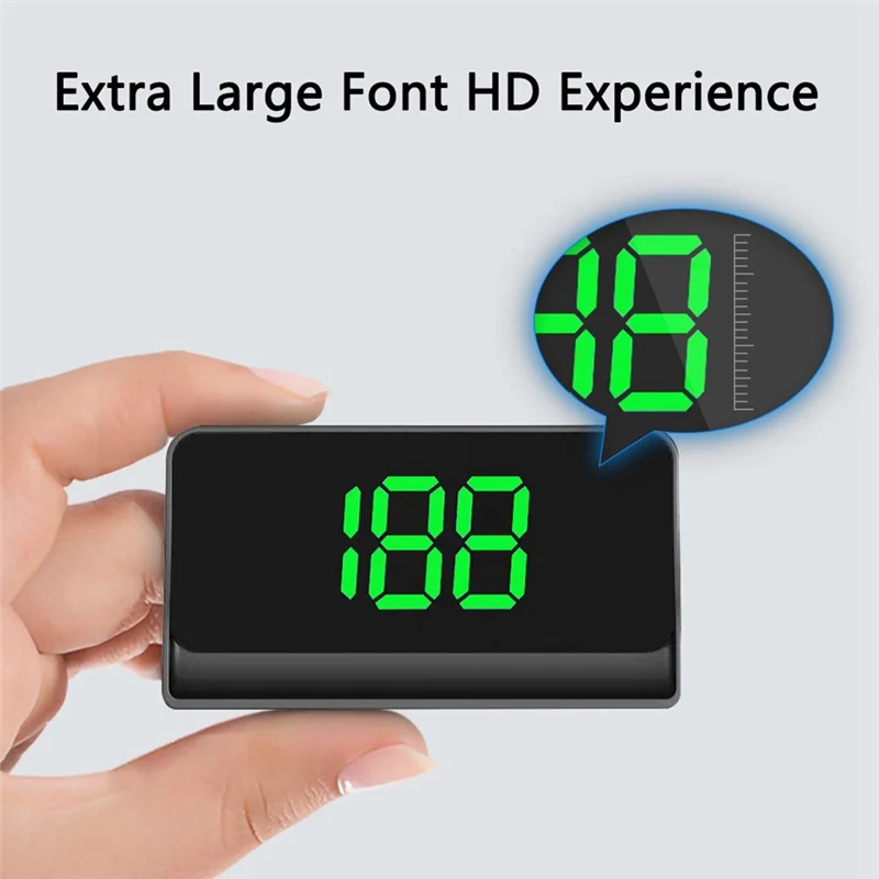 AED6-V9 Display Head-Up per auto HUD Tachimetro Display Proiettore per parabrezza KMH/MPH Accessori elettronici generali automobilistici