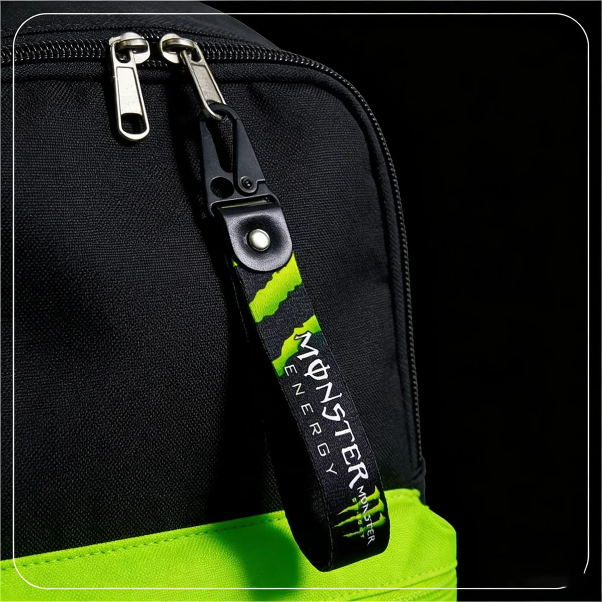 

Новый брелок Monster Energy, мотоциклетная велосипедная сумка, брелок из металлической кожи