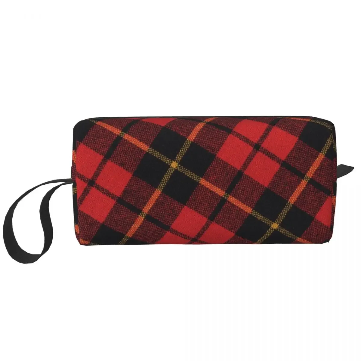 Travel Classic Scottish Clan Tartan Plaid Toiletry Bag Check Gingham Cosmetic Makeup Organizer Beauty Storage Dopp Kit Case