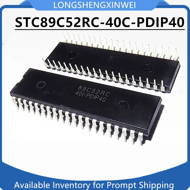 

1PCS New STC89C52RC-40C-PDIP40 89C52RC Original
