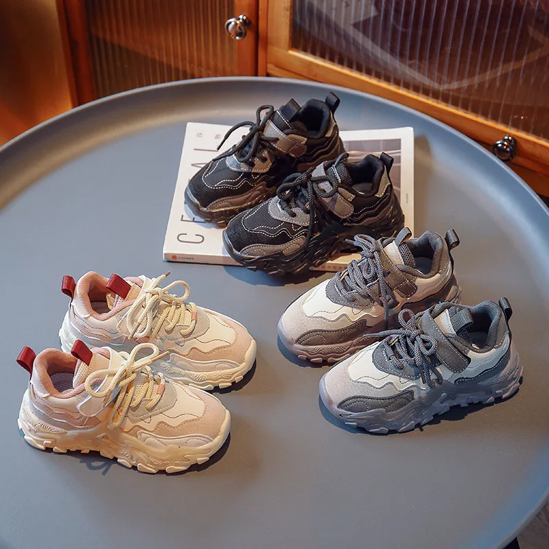 

Модные детские кроссовки Zapatos 2026: Новинка весенней коллекции, удобные, нескользящие, универсальные, в стиле ретро, для мальчиков и девочек, повседневная обувь, тенниски